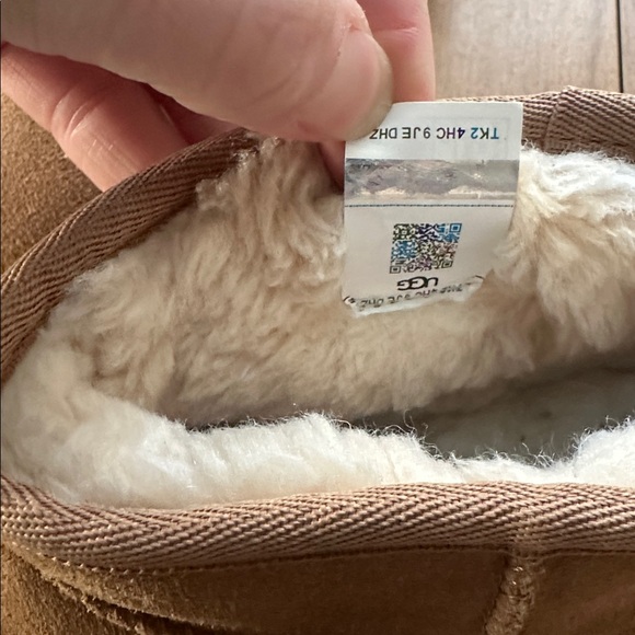 UGG Tan Suede mini platform Boots size 6 - Picture 4 of 7